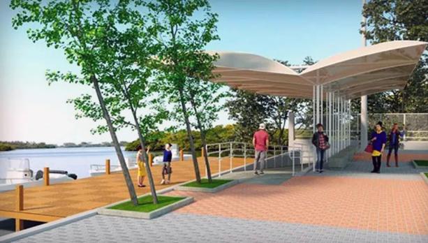 Estação das barcas que ligarão a Barra da Tijuca a Jacarepaguá: contrato para o transporte aquaviário na região foi assinado nesta quarta-feira