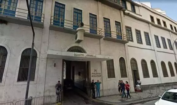 Quartel-General da Polícia Militar, onde o PL foi buscar a maior parte do reforço das forças de segurança para as suas nominatas