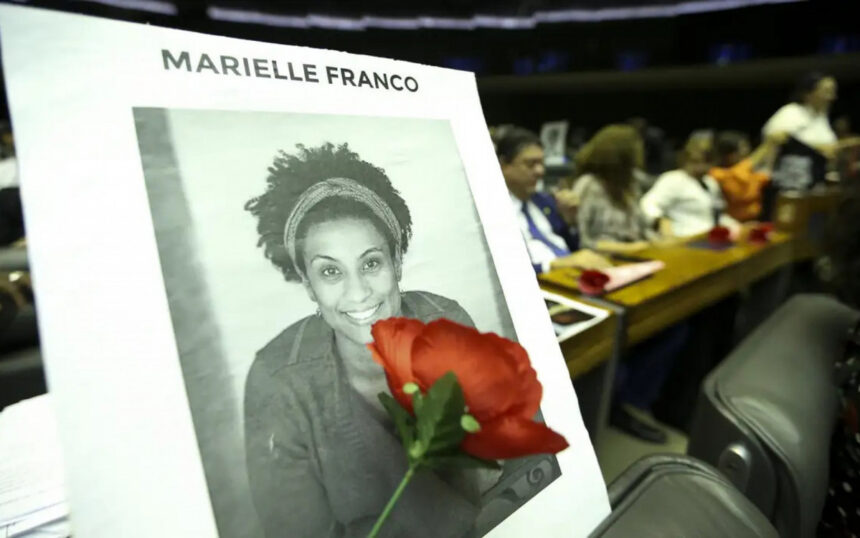 Vereadora Marielle Franco e motorista Anderson Gomes foram mortos a tiros no Rio - Marcelo Camargo/Ag&ecirc;ncia Brasil